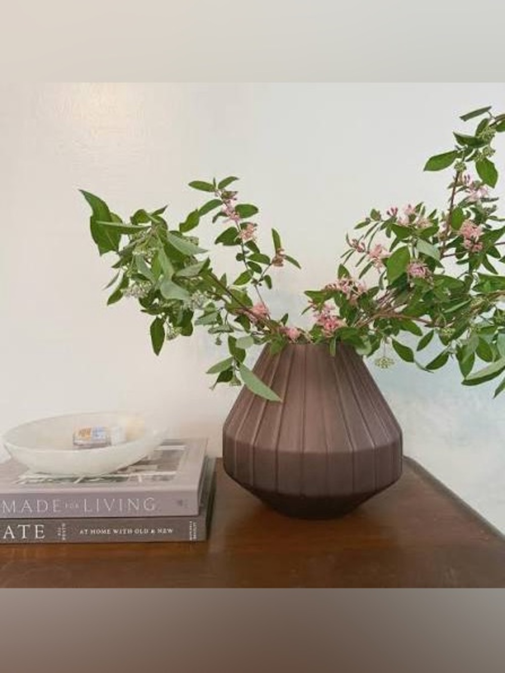 Threshold designed with Studio McGee Purple Fluted Vase